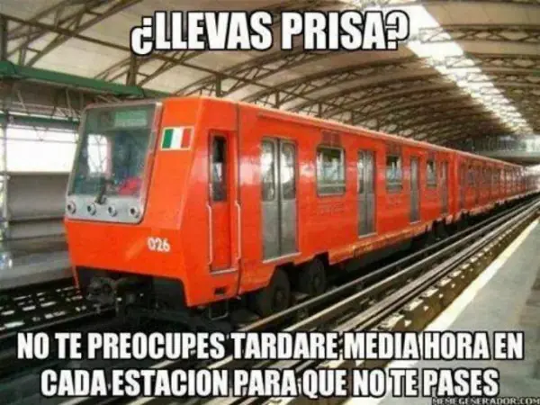 Cosas que odio de viajar en transporte público.