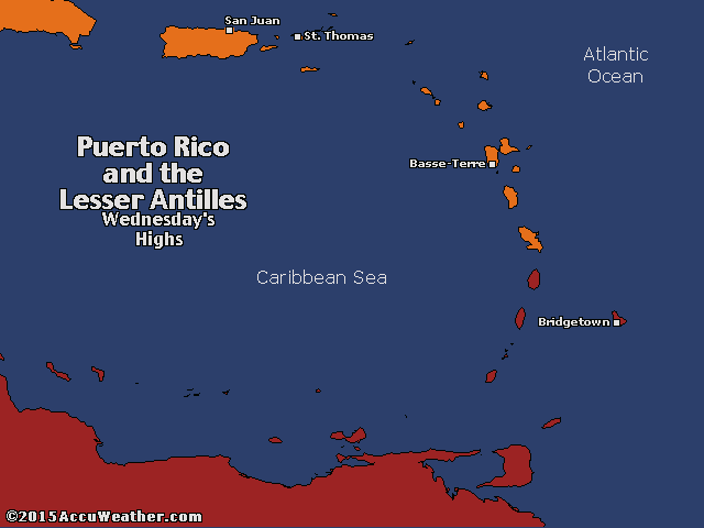 "Ola de calor" en el Caribe