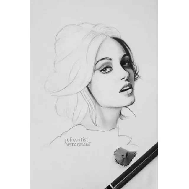 Dibujos realistas hechos por mi (China Suárez y más)