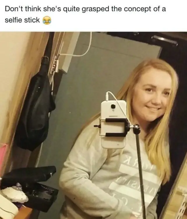 selfie stick