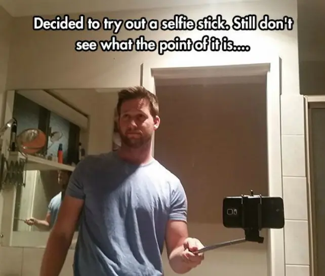 selfie stick
