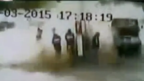 Cargaban GNC y les explotó el auto