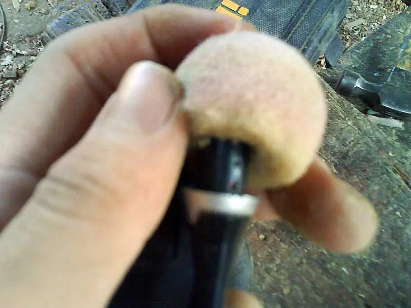 esponja de microfono