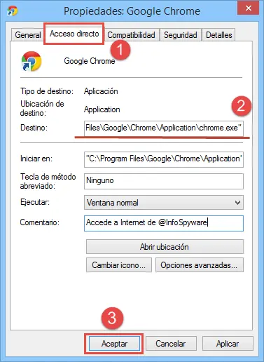 Repair conexion