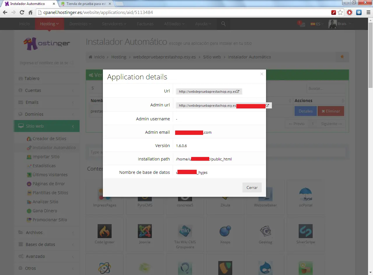 Montar tienda online Prestashop de forma gratis