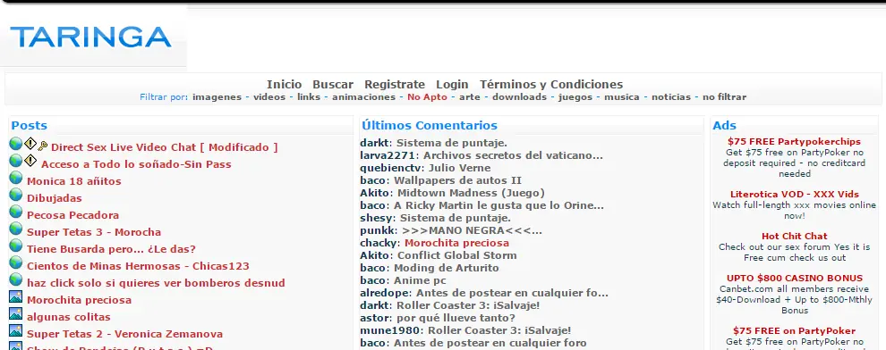 Internet antiguo