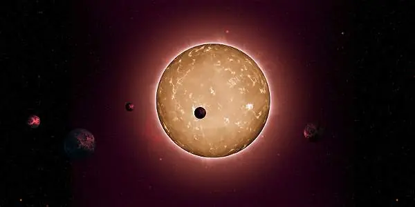 ¿Una réplica de nuestro sistema solar?