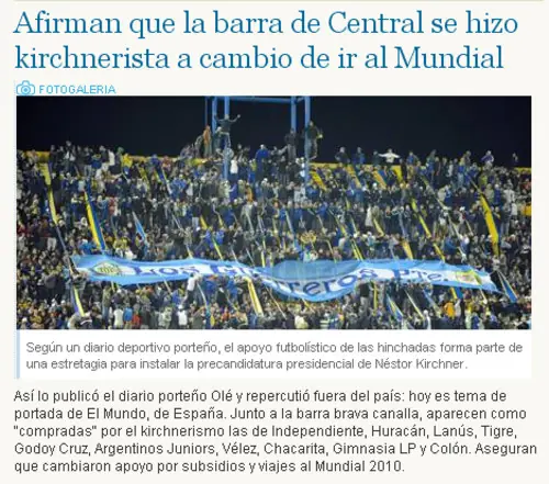 Los barrabravas