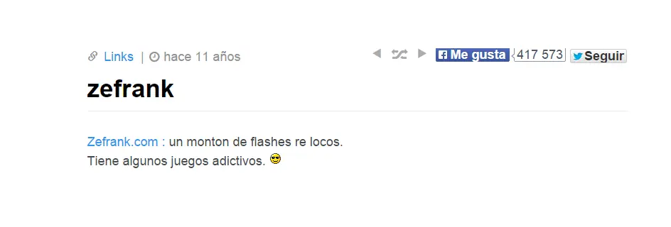 El post mas antiguo de Taringa