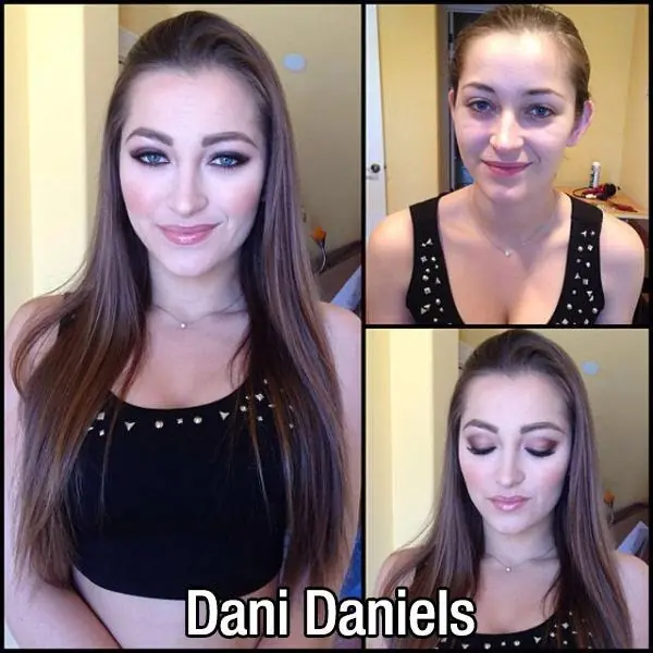 Porno Stars, Antes y Después del Maquillaje.
