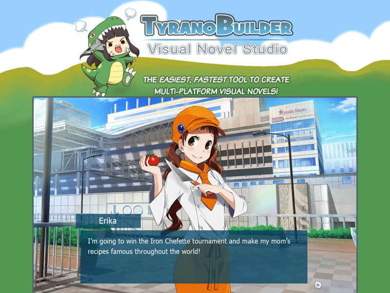 TyranoBuilder Visual Novel Studio + Juego