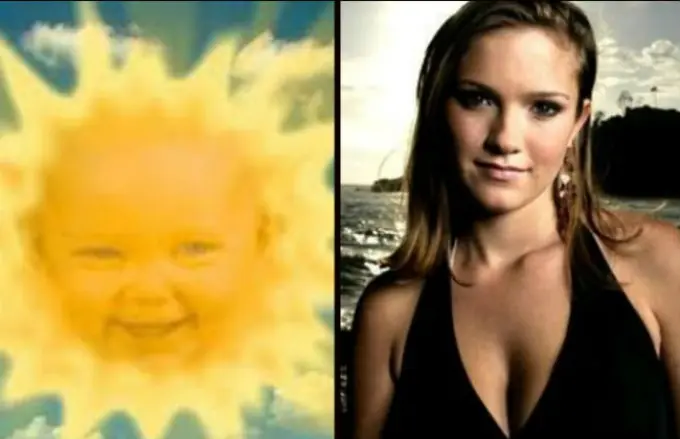 Cómo está la bebé de los Teletubbies