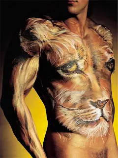 esto si es Body art (con chicas)