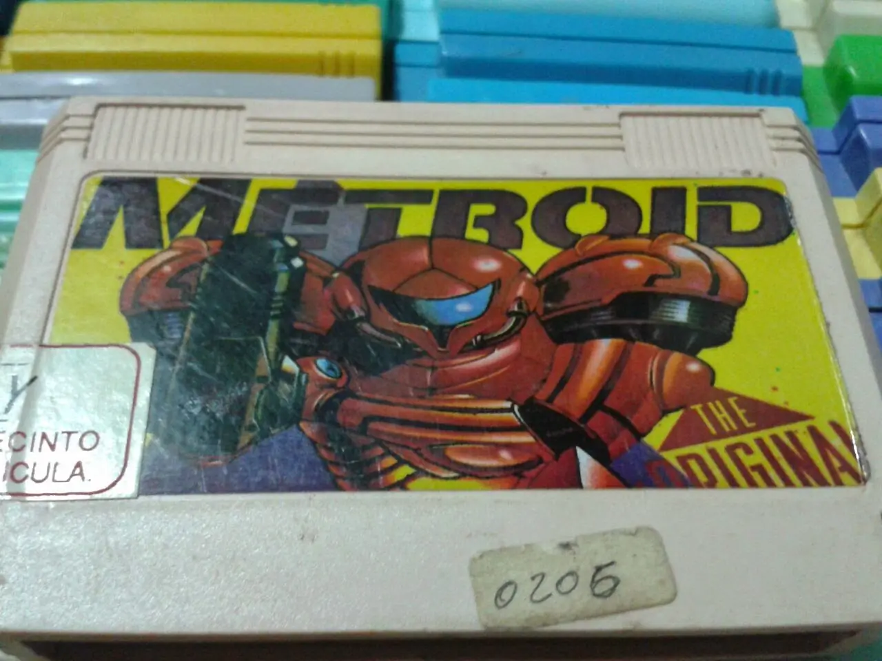 Cartucho Pirata de Metroid para Family Game