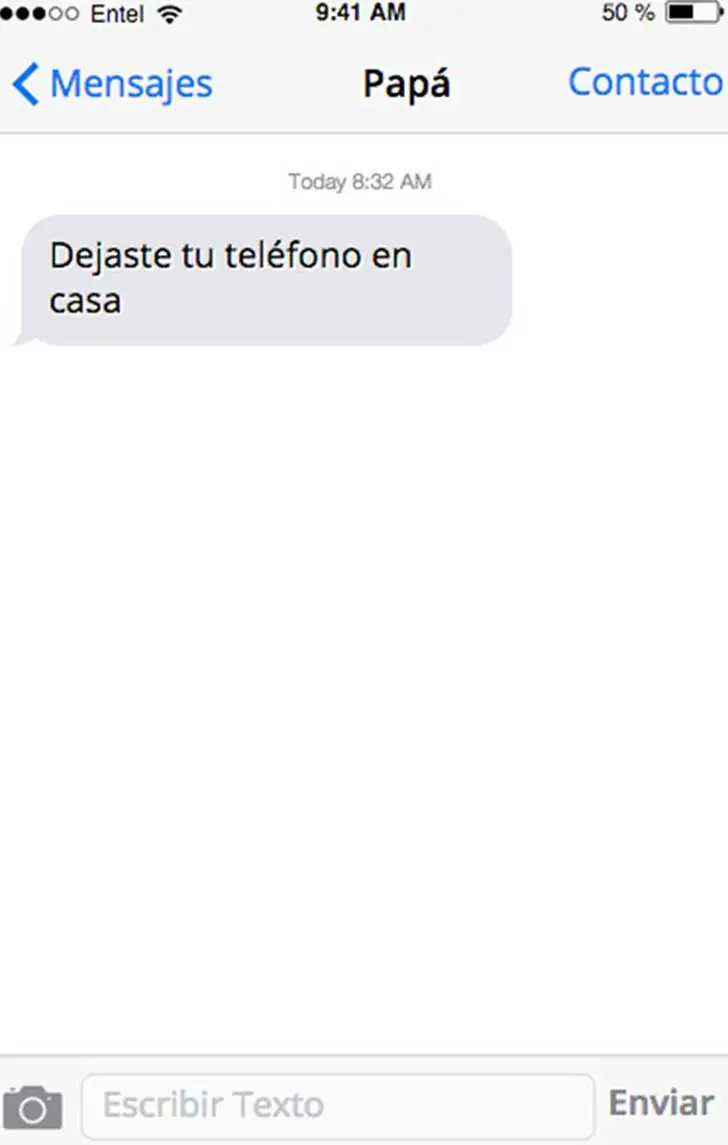 Cuando tus viejos compran su 1er Smartphone.