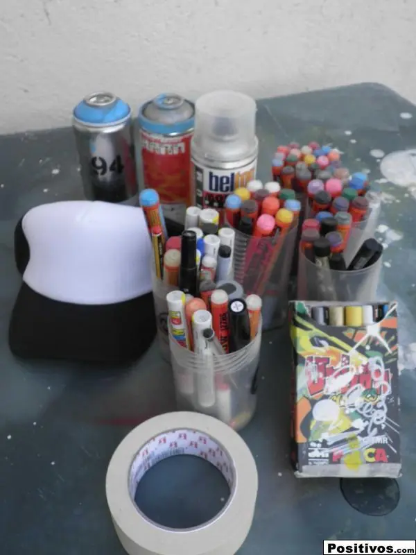 Como pintar gorras con tu nombre~