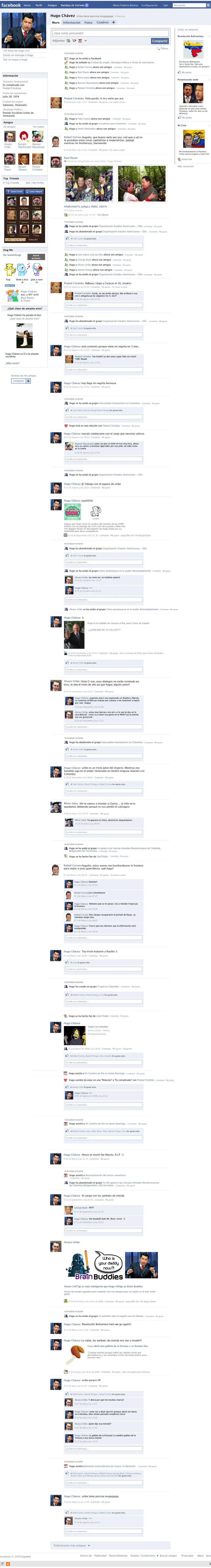 El face de chavez