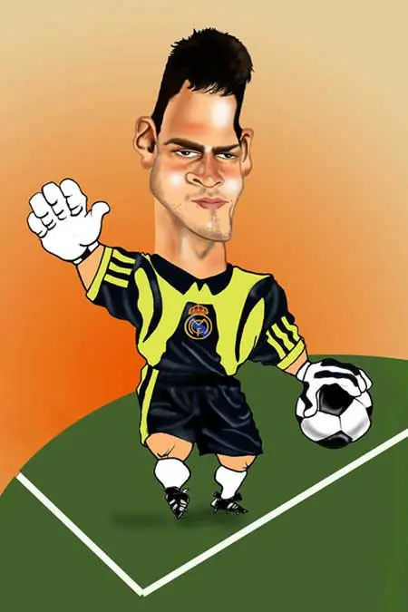 caricaturas jugadores de futbol