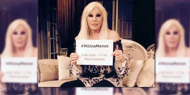 Susana Giménez ahora repudia la Violencia de Genero