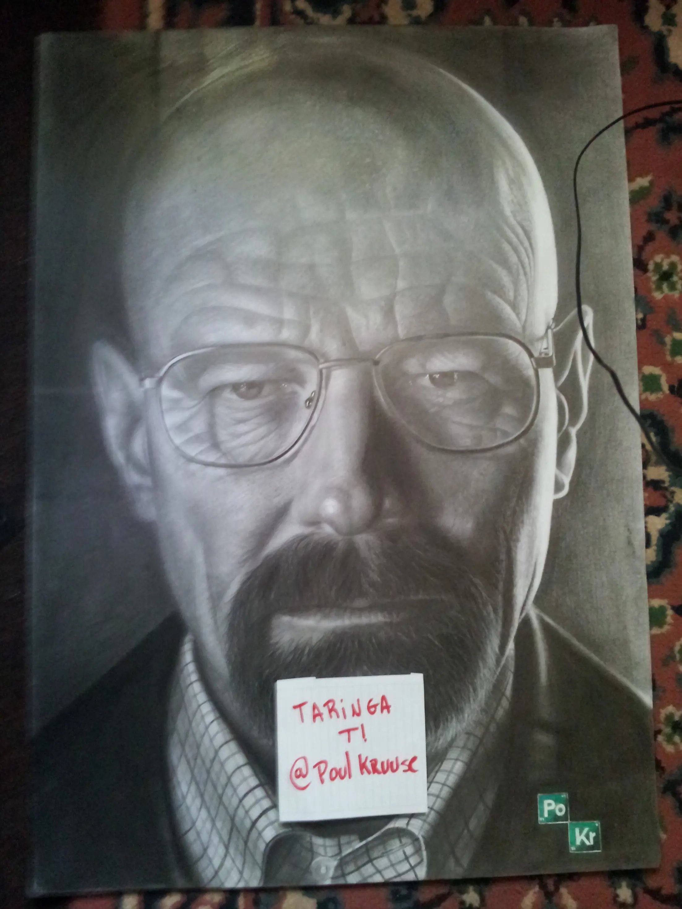 Heisenberg - Dibujo a Lapiz