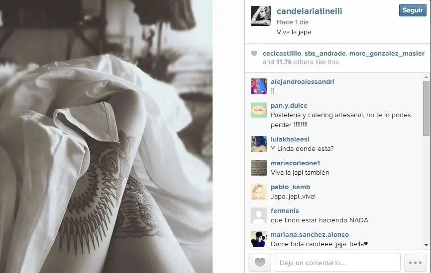 Candelaria Tinelli: ''Viva La Japa''