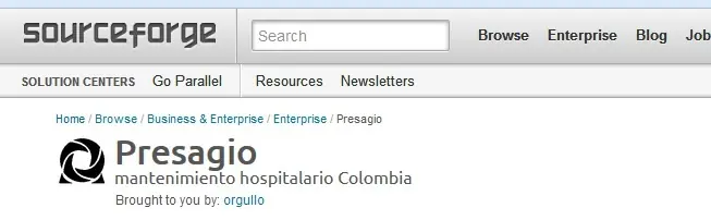 Presagio - Software para mantenimiento hospitalario