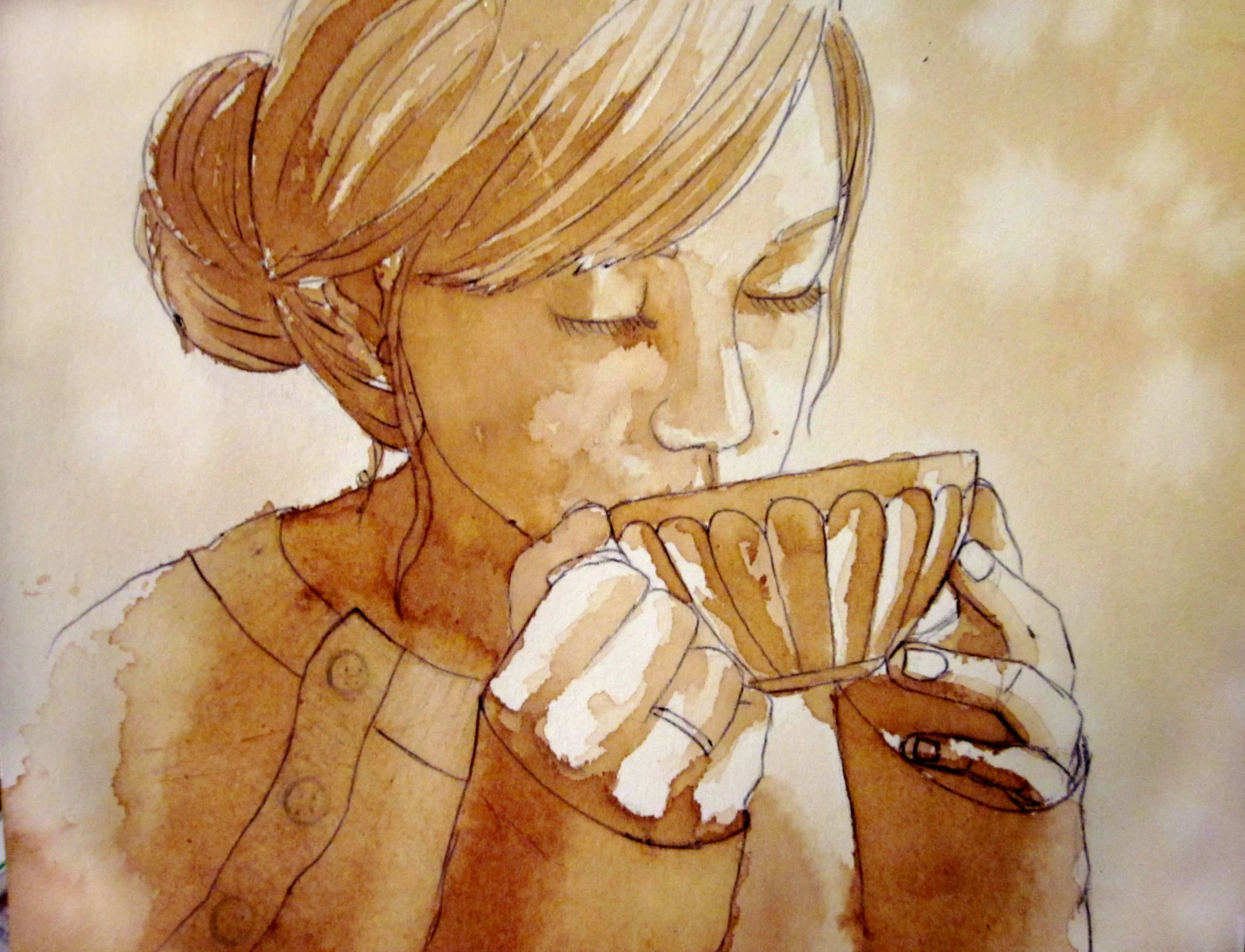 ¿Te quedó café en la taza?