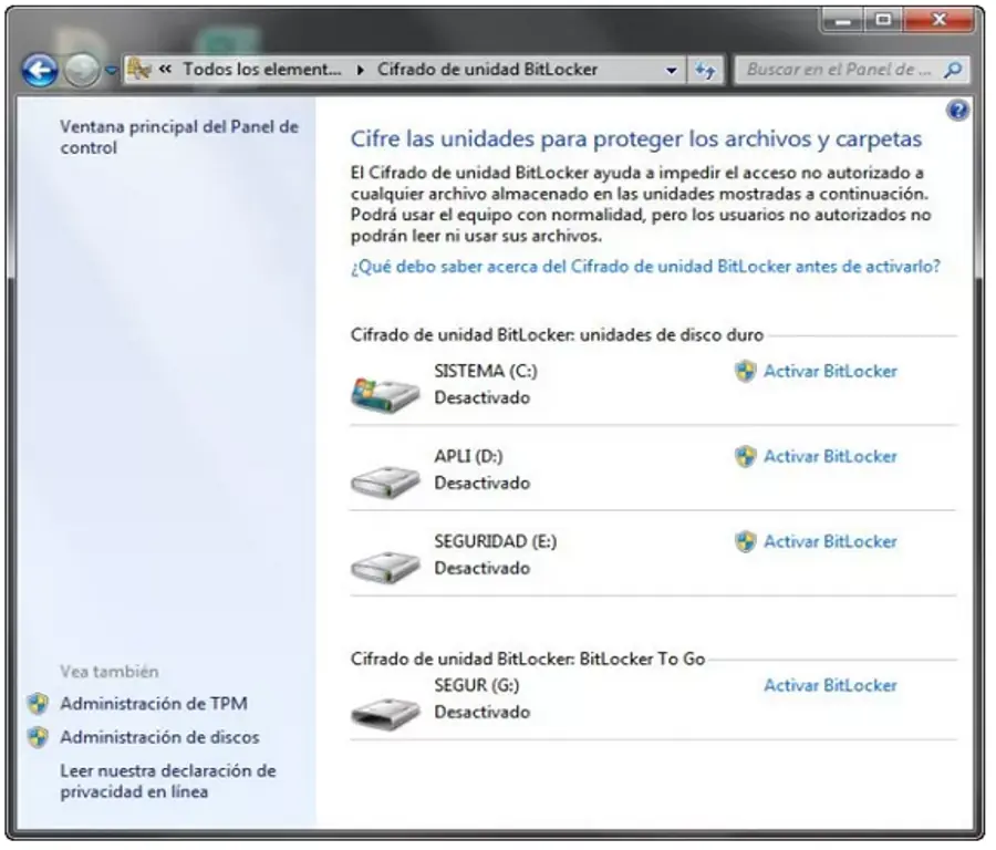 Proteger tu Unidad USB con BitLocker To Go