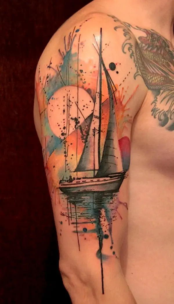 tatuajes acuarela