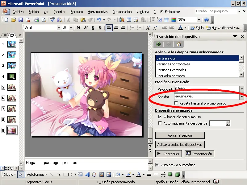 Como crear una novela visual en Power Point