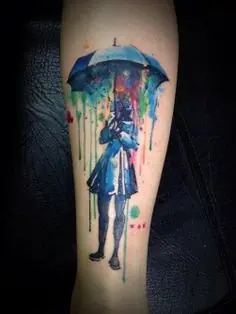 Increíbles tatuajes estilo acuarela para hacerte lince!