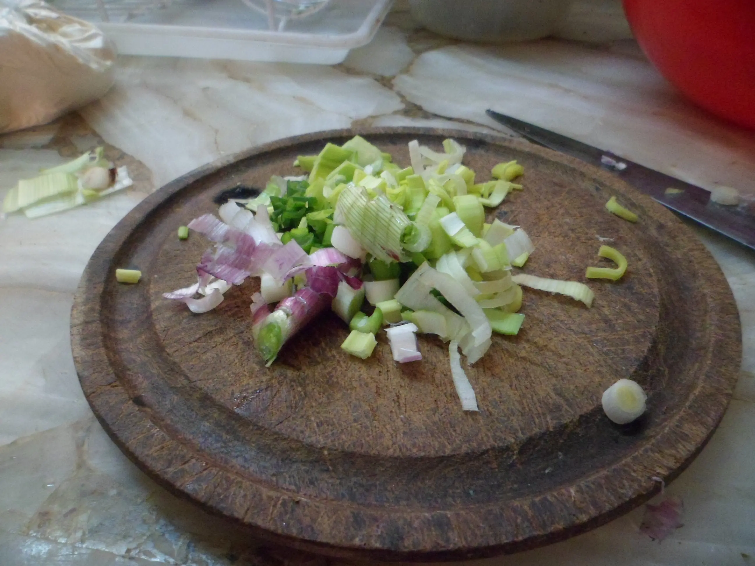 Fotoreceta propia (fainá deluxe)