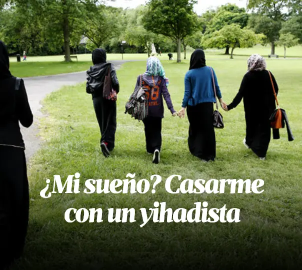 Mujeres occidentales locas por los yihadistas