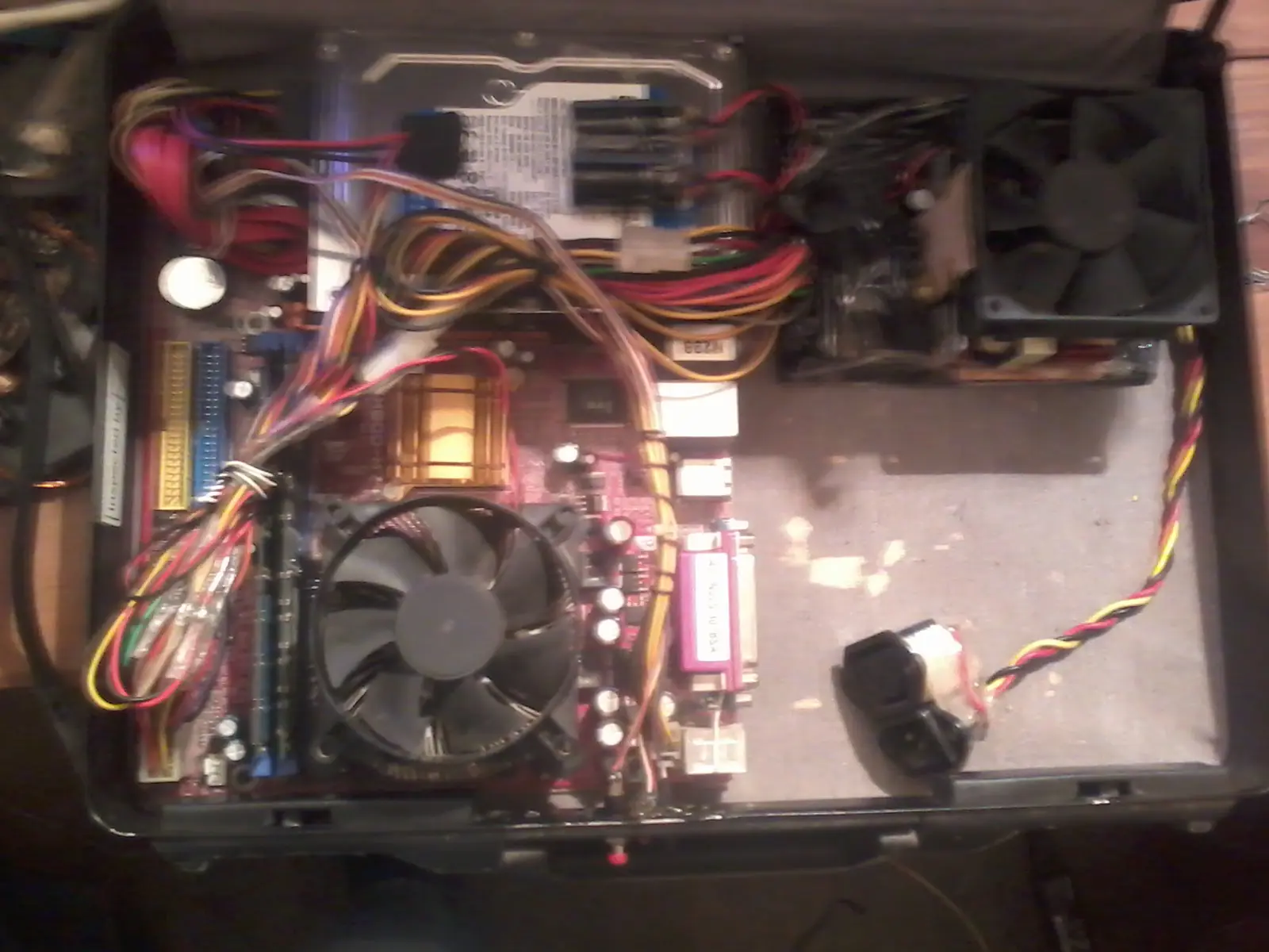 reciclar  pc para el taller