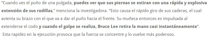 de una