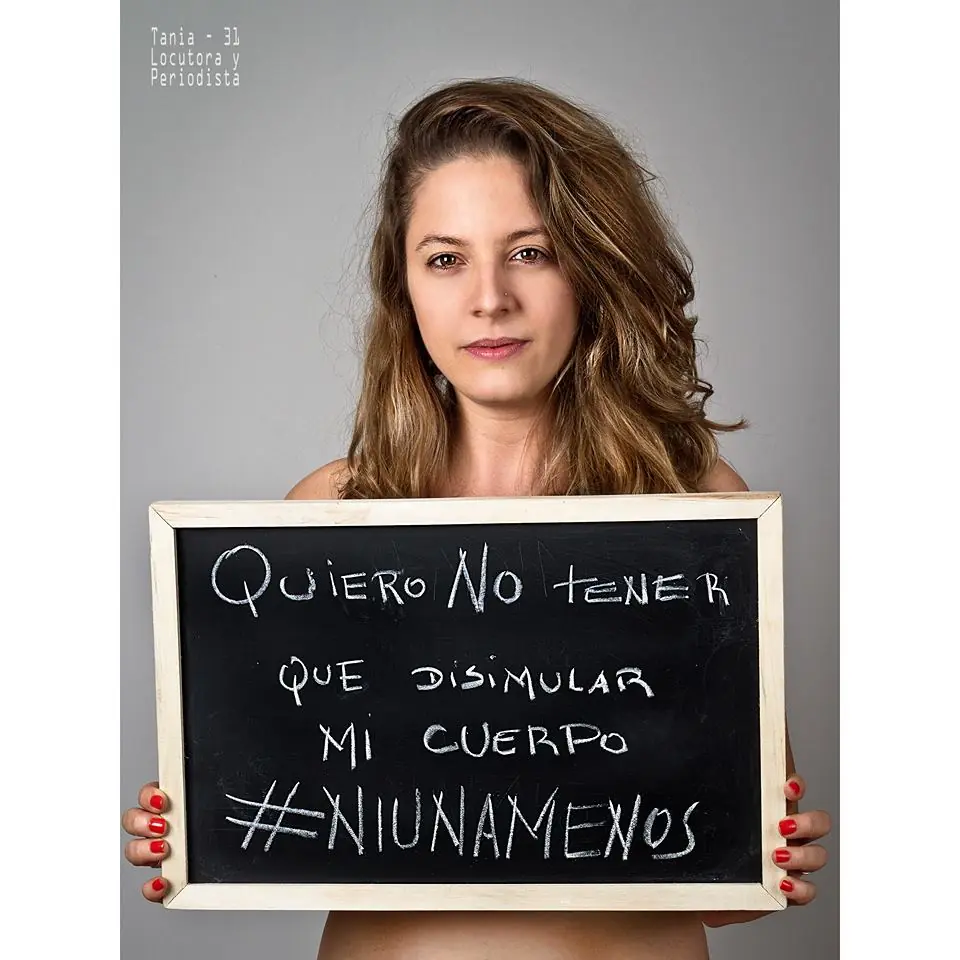 #NiUnaMenos (una mirada, un mensaje, ellxs ponen el cuerpo)
