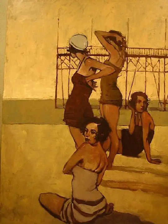 Nymphs Bathing
