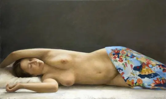 Pintura El baño de las ninfas