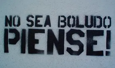 las frases mas pelotudas que existen