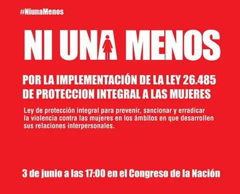 NiUnaMenos
