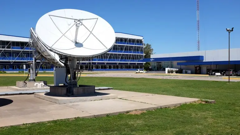 Arsat-1 desde la Estación Terrena de Benavídez