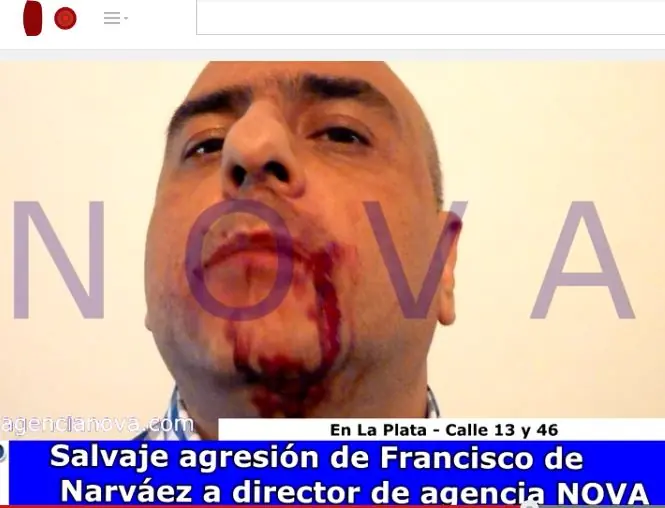 De Narvaez, fajaste un periodista y te banco!