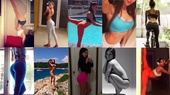 24 fotos de Magui ''el culo'' Bravi (Apto)