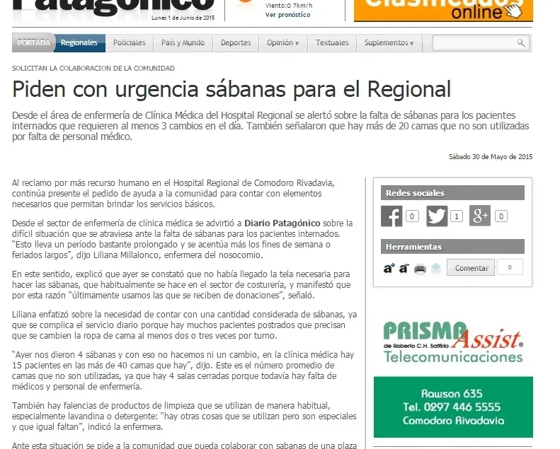 Razones para NO vivir en Comodoro Rivadavia