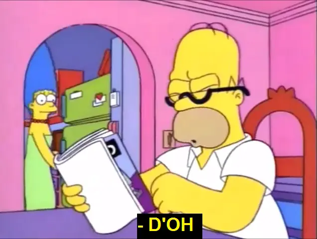 Travinga, la pagina porno de Homero [Apto]