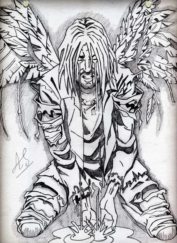 Dibujo tributo a Kurt Cobain :)