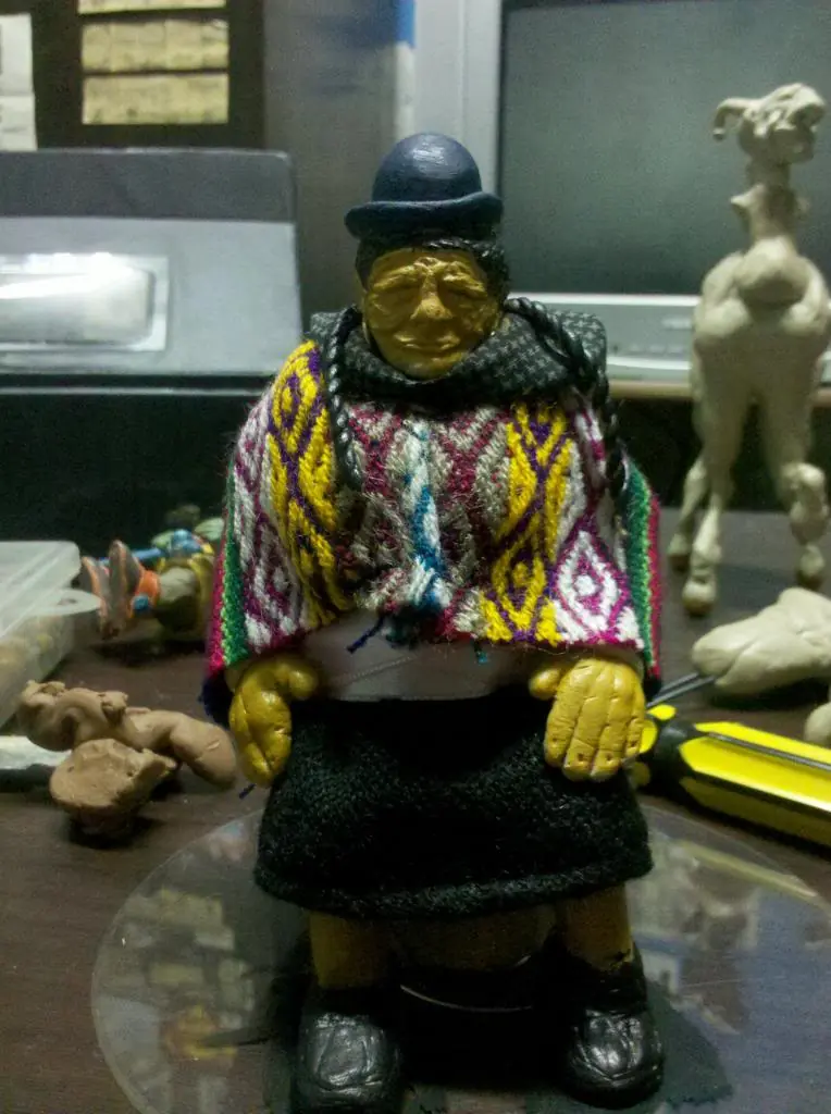 chola boliviana