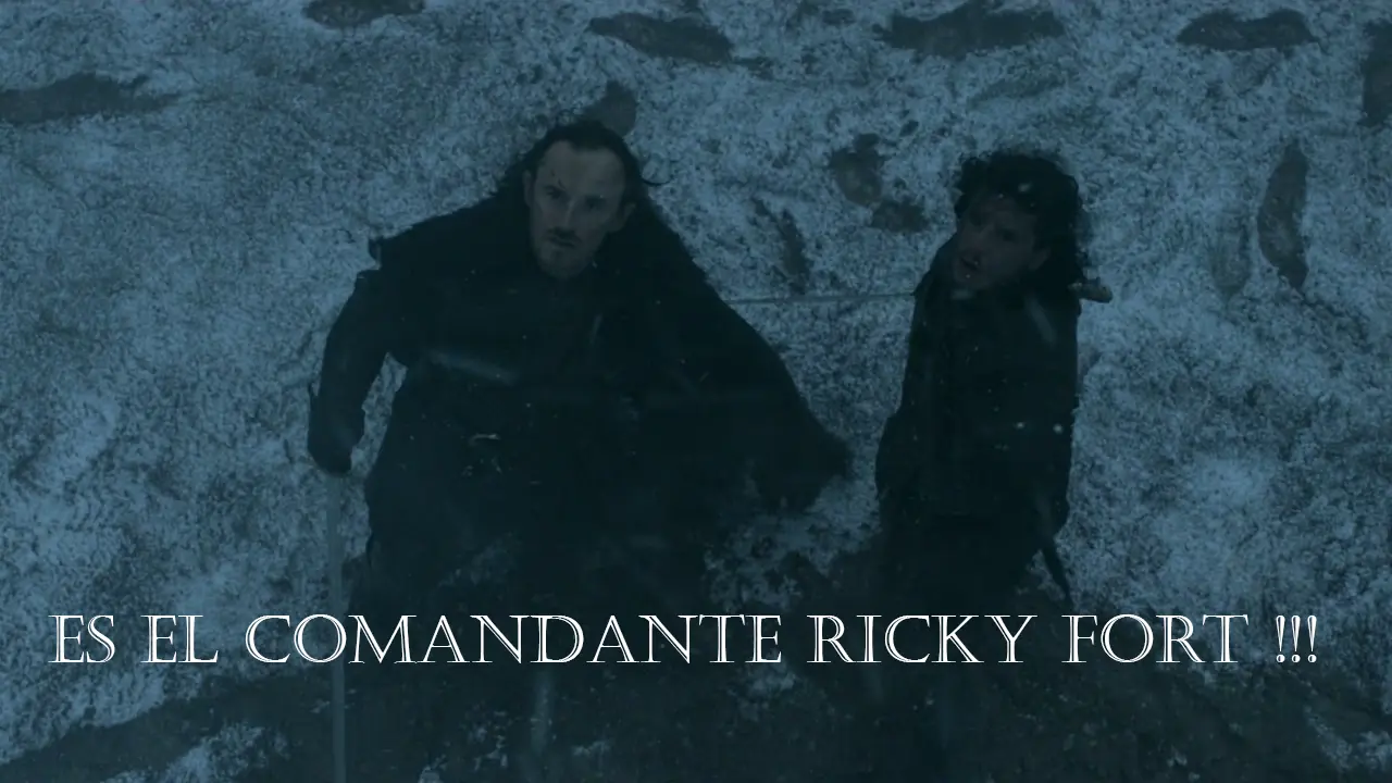 epico. el comandante en Game of Thrones