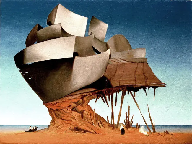 Jerry Wayne Downs surrealismo futurista