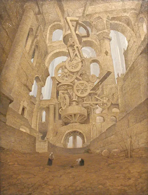 Jerry Wayne Downs surrealismo futurista